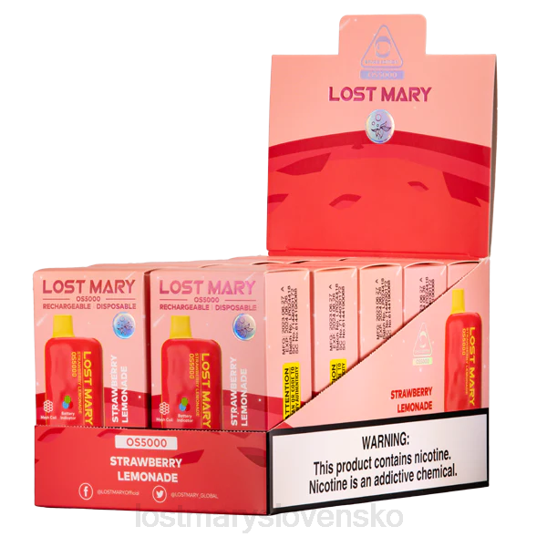 LOST MARY Price - jahodová limonáda stratená mary os5000 242F68